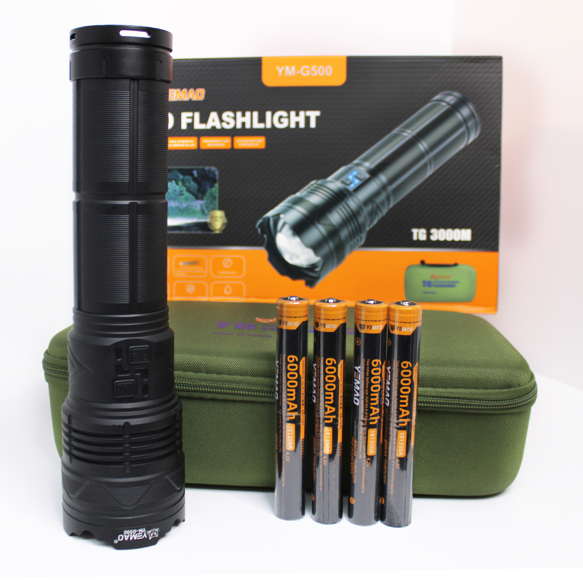 چراغ قوه YEMAO مدل BL-G500