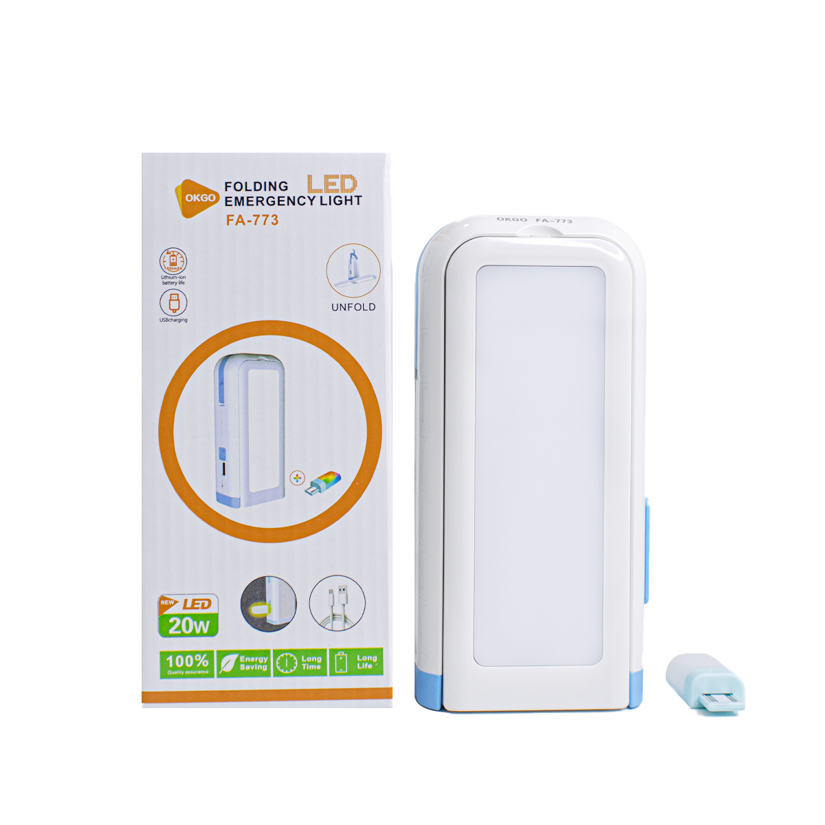 چراغ اضطراری شارژی FA_773